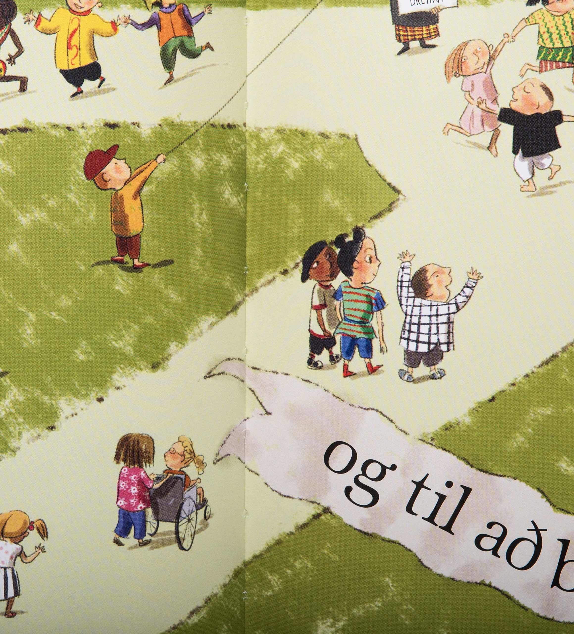 Barnabók - Við erum öll fædd frjáls - Image 3