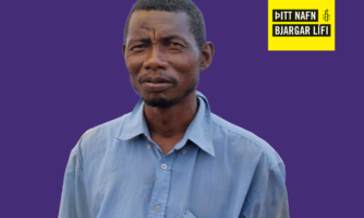 Neyddist til að flýja heimili sitt í kjölfar þurrka